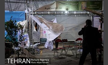 شب بارانی تهران 2