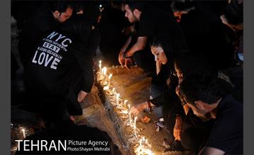 شام غریبان در میدان امام حسین(ع) 17