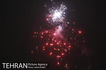 جشن نور نیمه شعبان در برج میلاد تهران 3