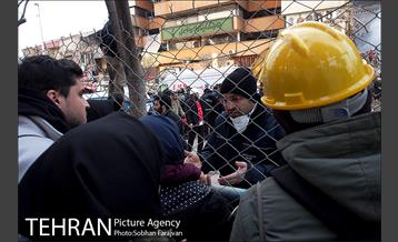 غروب روز هفتم پلاسکو با پیکر 8 آتش نشان 22