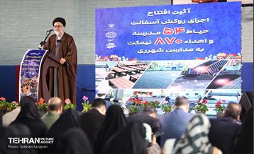 آئین اهداء 870 نیمکت به مدارس شهرری 12