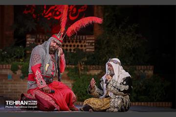 دومیـن شب سوگواره تعزیه‌خوانی «شبیه حسین(ع)» 17