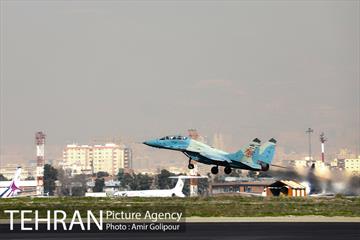 پرواز اسکادران ها بر آسمان پایتخت 17