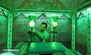 آئین غبار روبی ضریح مطهر امامزاده صالح(ع)  11