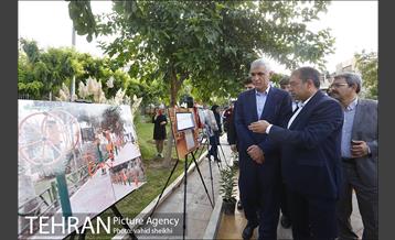 بازدید شهردار تهران از پروژه های شاخص منطقه 9 5