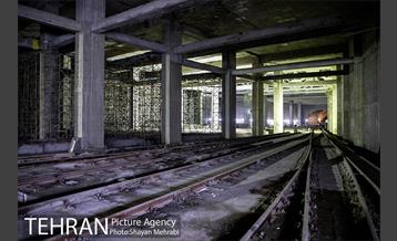 "پایانه اکباتان" اولین و تنها پارکینگ زیرزمینی قطارهای شهری 20