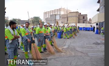 صبحگاه پاکبانان در شهر کربلا 5