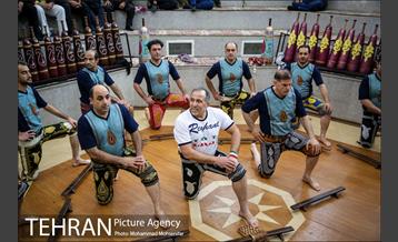 اجرای آئین ورزش باستانی 1