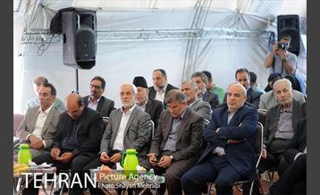 مراسم کلنگ زنی احداث اولین مرکز بازیافت پسماندهای ساختمانی و عمرانی آبعلی 15