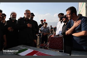 شهردار تهران در آیین وداع با آقای شهید ایران 20