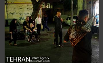 عزاداری شب پنجم ماه محرم در محله گرگان 18