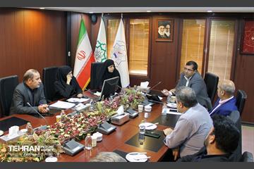 نشست هم‌اندیشی مدیر اداره‌کل سرمایه‌انسانی از ستاد مرکزی معاینه فنی 5