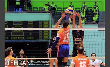 دیدار تیم های والیبال سایپا و شهرداری ورامین 30