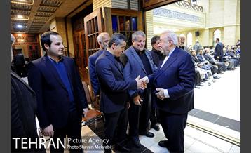 مراسم ختم حاجیه خانم طیبه هاشمی بهرمانی(همشیره هاشمی رفسنجانی) 2