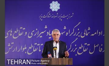 بازدید و آیین بهره برداری از قطعه شمالی و پایانی بزرگراه شهید صیاد شیرازی 29