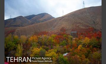طبیعت پاییزی روستای سنگان 5