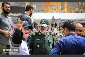 آغاز عملیات ساماندهی منطقه امامزاده داوود(ع) پس از سیلاب 8