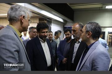 بهره برداری از ورودی شمالی ایستگاه مترو سهروردی 9