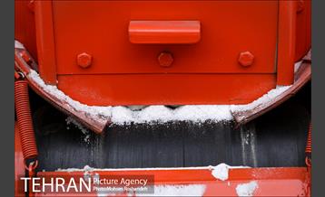 مانور خودرویی عملیات برف روبی شهرداری تهران 31