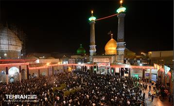 مراسم عزاداری مسلمیه در حرم حضرت عبدالعظیم (ع)