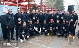 مراسم نهمین سالگرد شهدای آتش نشان حادثه ساختمان پلاسکو 1