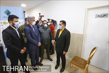 آئین افتتاحیه کلینیک بیماری های حاد تنفسی در میدان صادقیه  14