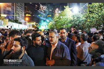 حضور شهردار تهران در اجتماع بزرگ امام رضایی‌ها 1