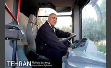 بهره برداری از ۲۴ دستگاه اتوبوس جدید در ناوگان حمل و نقل عمومی تهران 8