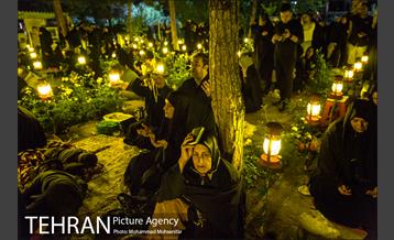 مراسم احیای شب بیست‌ویکم ماه مبارک رمضان در بهشت زهرا (س) 29