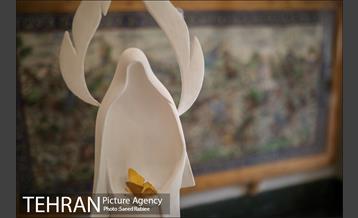 نمایشگاه آثار حجم و مجسمه یادبود هفده هزار زن شهید، جانباز و آزاده 4