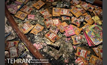 آتش‌سوزی ساختمان چهار طبقه در خیابان فخر رازی 11