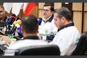 نشست خبری رئیس سازمان پیشگیری و مدیریت بحران شهر تهران 12