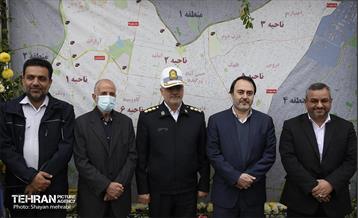 مانور برف روبی در منطقه ۳ تهران 26