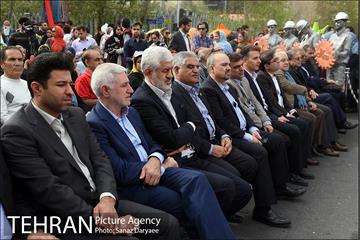 افتتاح نوروزگاه هنر در پیاده‌راه بلوار کشاورز 7