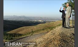 بازدید شهردار تهران از طرح‌های جنگل کاری شمال تهران  3