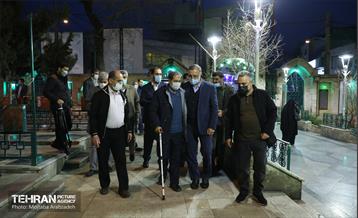 سخنرانی شهردار تهران در امامزاده علی‌اکبر چیذر(ع) 2