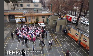 مانور سراسری زلزله در دبستان شهید بهشتی 23