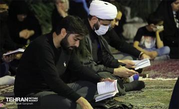 مراسم احیای شب بیست و سوم در مقبره شهدای بوستان سیمرغ 11