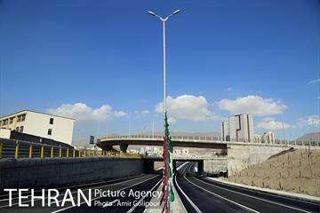 تقاطع غیر همسطح بزرگراه شهید حکیم با بلوار المپیک 19