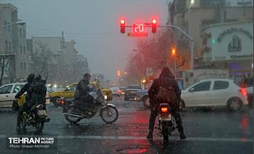 بارش برف در تهران 34