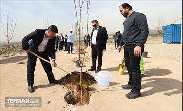 بهره‌برداری از فاز دوم طرح جنگلکاری کمربند سبز 9
