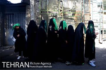 حرکت نمادین کاروان اُسرای کربلا در ده ونک 21