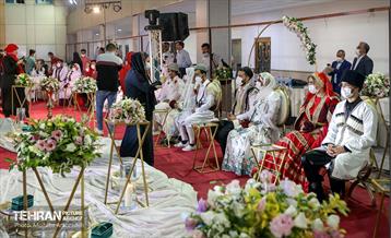 آغاز زندگی مشترک ۲۱ زوج کم برخوردار 9