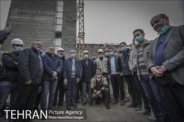 بازدید فتاح رئیس بنیاد مستضعفان از ساختمان پلاسکو 38