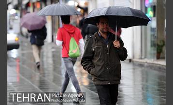 بارش باران بهاری در تهران 27