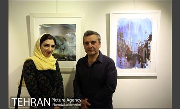 نمایشگاه گروهی نقاشی آبرنگ با عنوان ترنم خیال در گالری نهاوند‎ 1