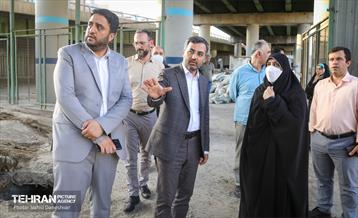 بازدید نرگس معدنی پور از منطقه 17