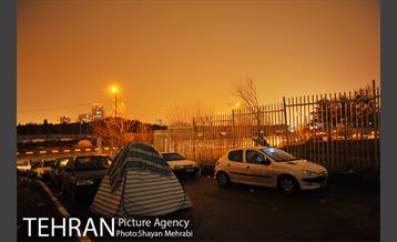 هواداران شب قبل از شهرآورد ۸۴ 3