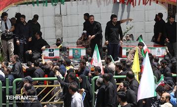 تشییع شهدای اقتدار ملی در تهران - 3  25