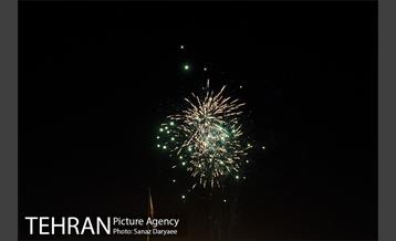 نور افشانی آسمان تهران به مناسب عید سعید فطر  7